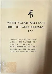Cover Arbitsgemeinschaft Friedhof und Denkmal E.V.